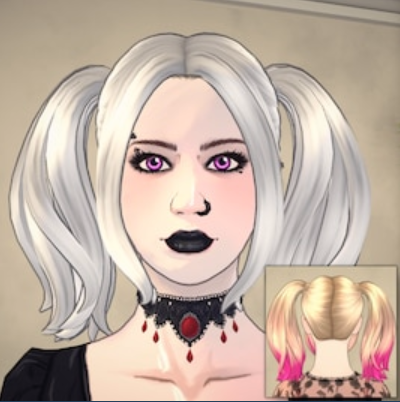 Double Pigtail Hairstyle